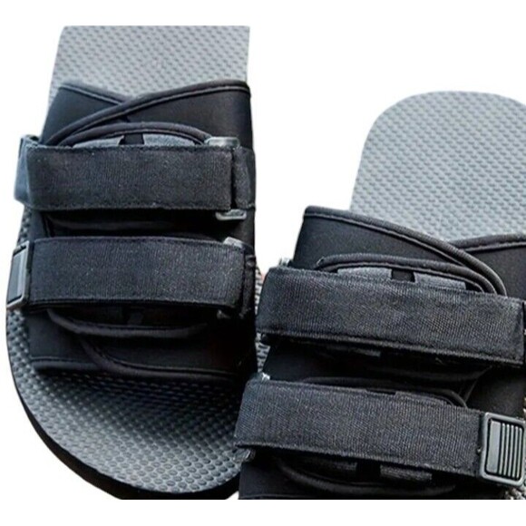 Open Toe (Very Comfortable) Sandals-(Black)-(Size-10)-(New)-$30.00 - Picture 3 of 6